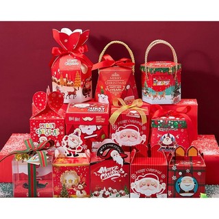 Hộp quà nhỏ NOEL, hộp đựng quà, hộp quà trang trí NOEL cực xinh