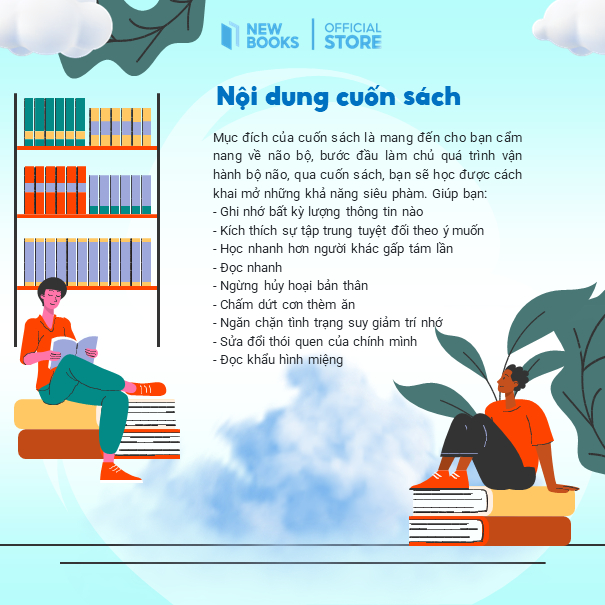 Sách Lập Trình Não Bộ: Làm Chủ Trí Nhớ, Sự Tập Trung, Cảm Xúc Và Giải Phóng Thiên Tài Bên Trong Bạn Newbooks