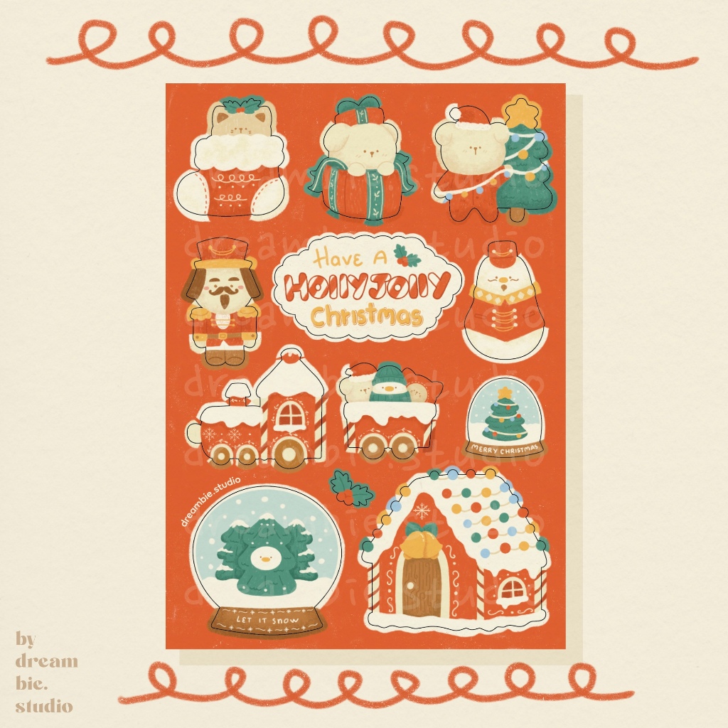 Dreambie | hình dán giáng sinh 2023