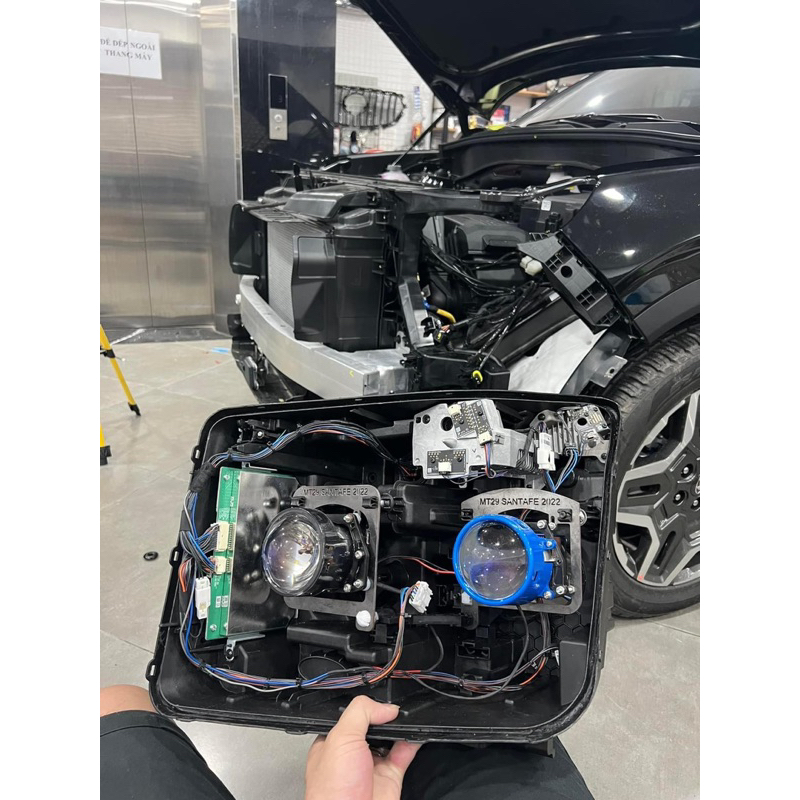 BI LED LASER TITAN PLATINUM PLUS MẪU MỚI NHẤT 2023 nhiệt màu 5000K - HÀNG CHÍNH HÃNG 100%