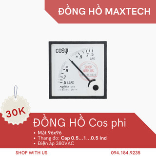 Đồng hồ cos phi - đồng hồ đo cosφ