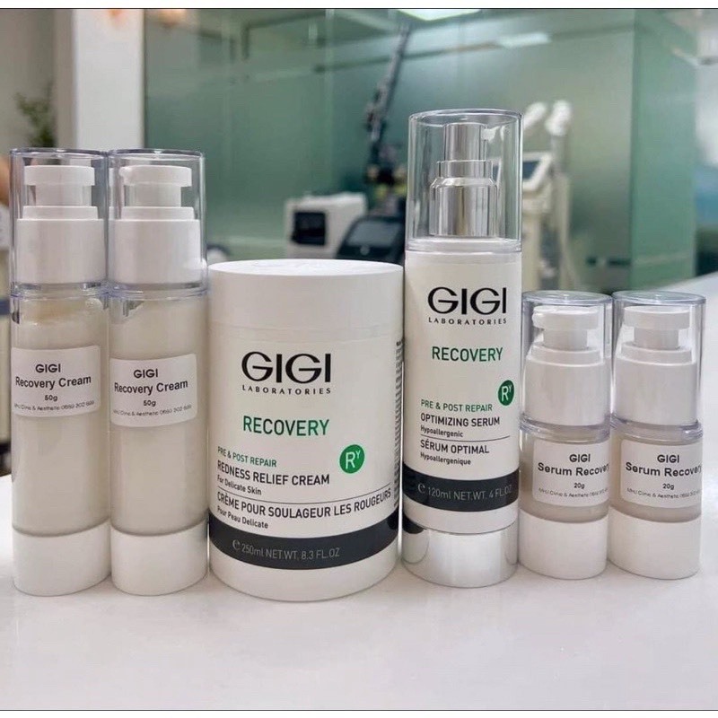 GiGi Recovery Redness Relife Cream - Kem dưỡng làm dịu, phục hồi, tái tạo da 250ml