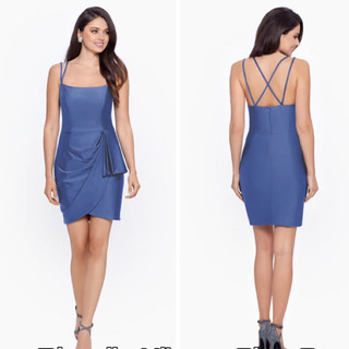 [XUẤT DƯ CAO CẤP] Đầm body Blondie Nites | Blondie Nites Satin Strappy Bodycon Dress