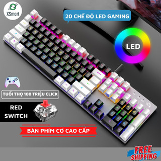 Bàn Phím Cơ Gaming K1 RED Switch 20 Chế Độ LED Màu Cực Đẹp Chơi Mọi Tựa Game Trên Máy Tính Laptop PC