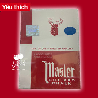 144 viên lơ bida master clb tem bạc - lơ bi a giá rẻ chính hãng hộp