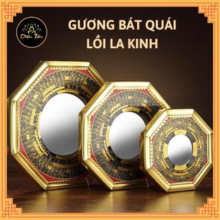 Gương bát quái phong thủy lồi la kinh
