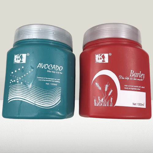 Dầu hấp xanh LK avocado- barley 1000ml