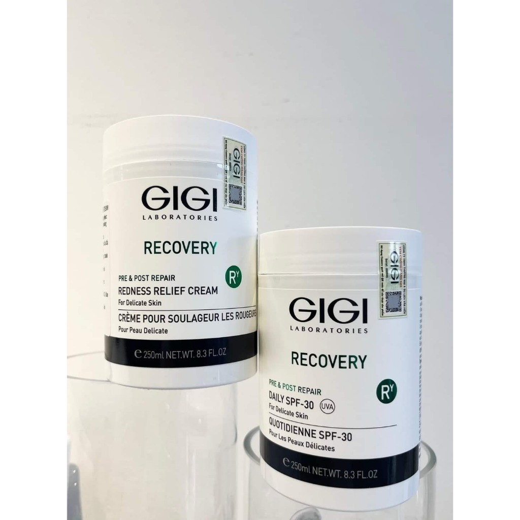 GiGi Recovery Redness Relife Cream - Kem dưỡng làm dịu, phục hồi, tái tạo da 250ml