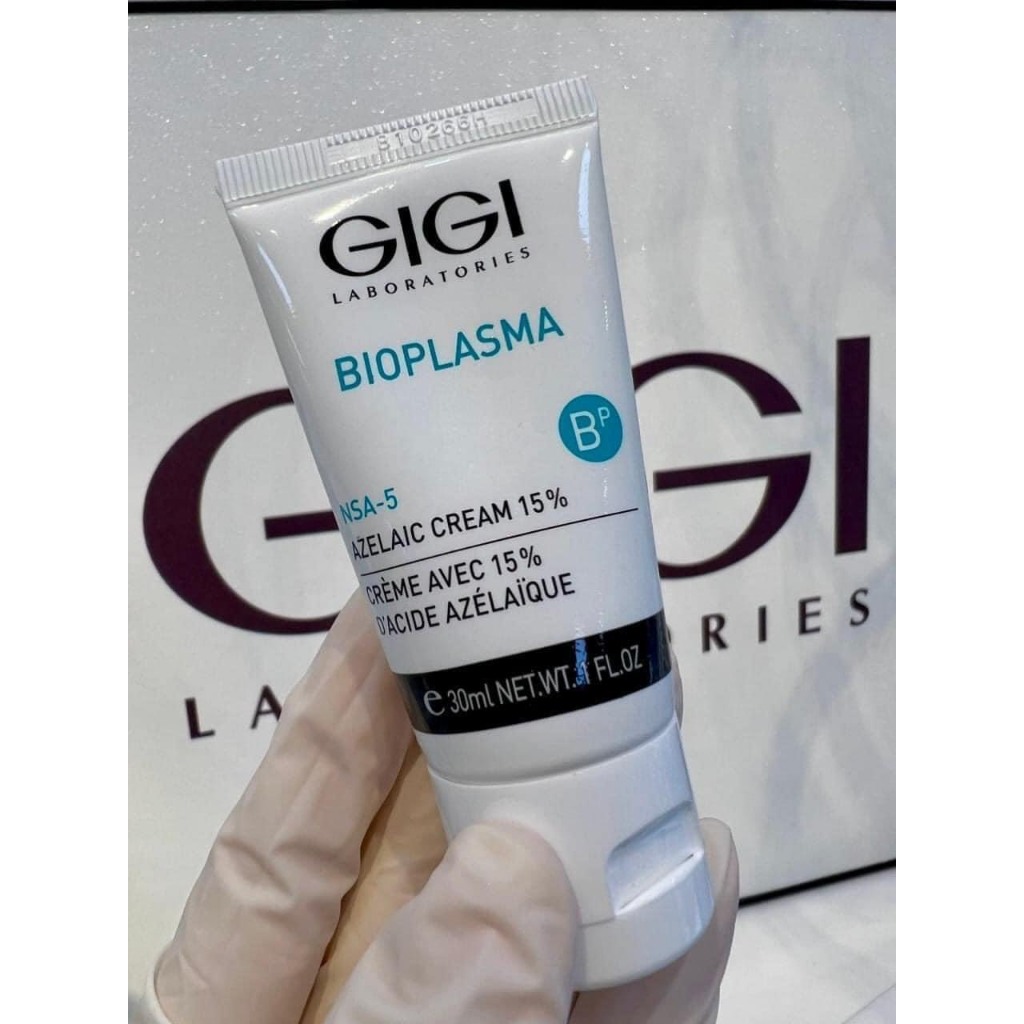 Gigi Bioplasma Azelaic Cream 15% - Kem giảm mụn và thâm nám 30ml