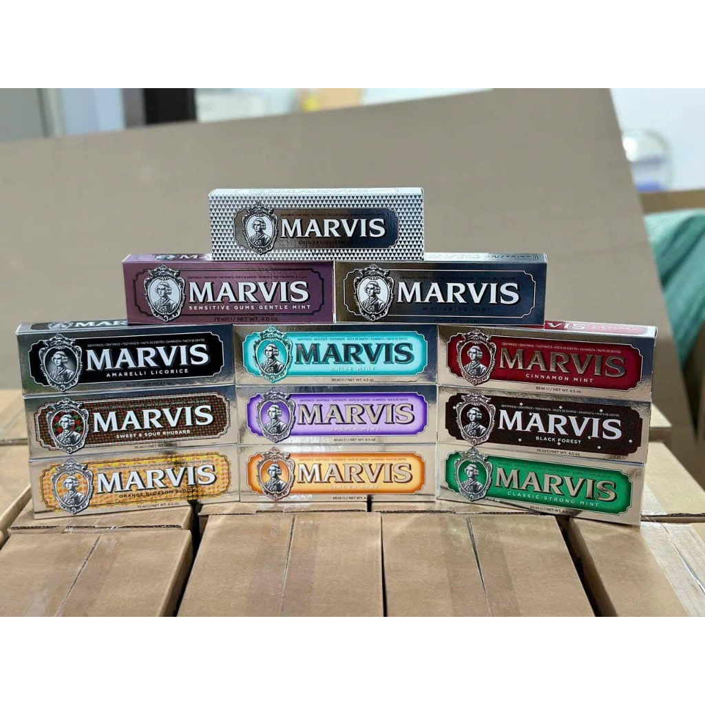 Kem Đánh Răng Marvis Toothpaste - Đầy Đủ Mùi Hương