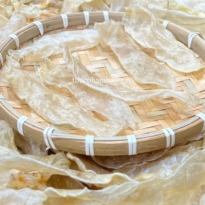 (KHO SỈ) BÓNG CÁ CHẼM DẸP (Size 200-300 con/1kg)