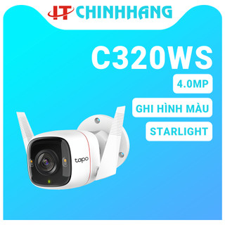 Camera WiFi KÈM THẺ NHỚ Ngoài Trời Tp-link Tapo C310 C320WS 3MP cực kì sắc nét