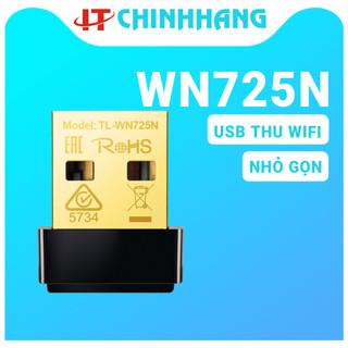 Thiết bị USB siêu nhỏ dùng để thu Wifi TP-Link TL-WN725N bảo hành 24 tháng FPT,TCT