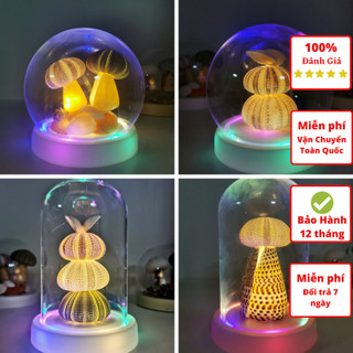 Đèn Ngủ Decor ốc biển mẫu đặt bàn. Kiểu dáng dễ thương, chân sạc USB