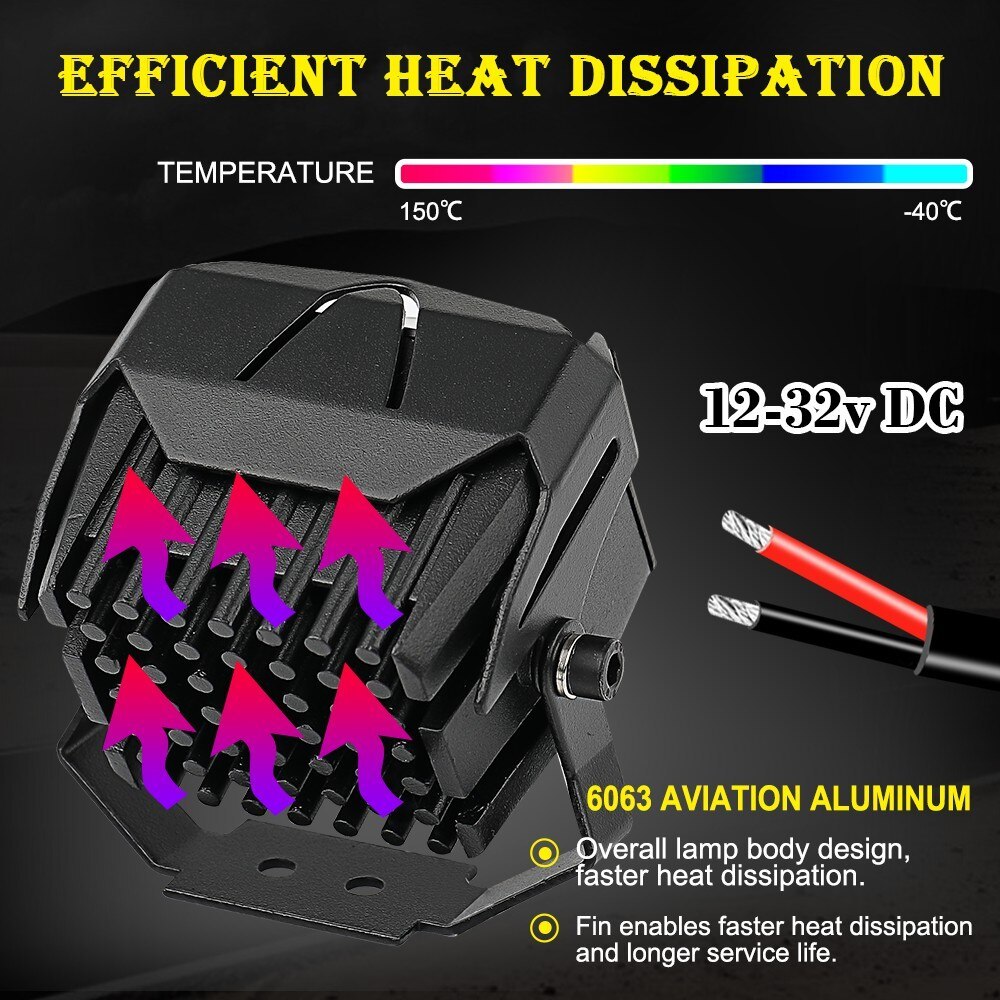 🔥FREESHIP🔥 Led bi trợ sáng Derunlai 2 màu