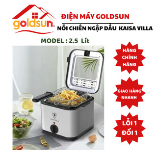 Nồi Chiên Ngập Dầu Kaisa Villa Cao Cấp Dung Tích 2.5L Model JD-8041,bếp chiên nhúng điện đa năng tiện lợi