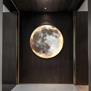  Tranh Mặt Trăng Đèn Led Size LỚN   size 70cm - 120 cm }   Tranh Treo phòng khách   treo phòng ngủ   spa   gamimg   