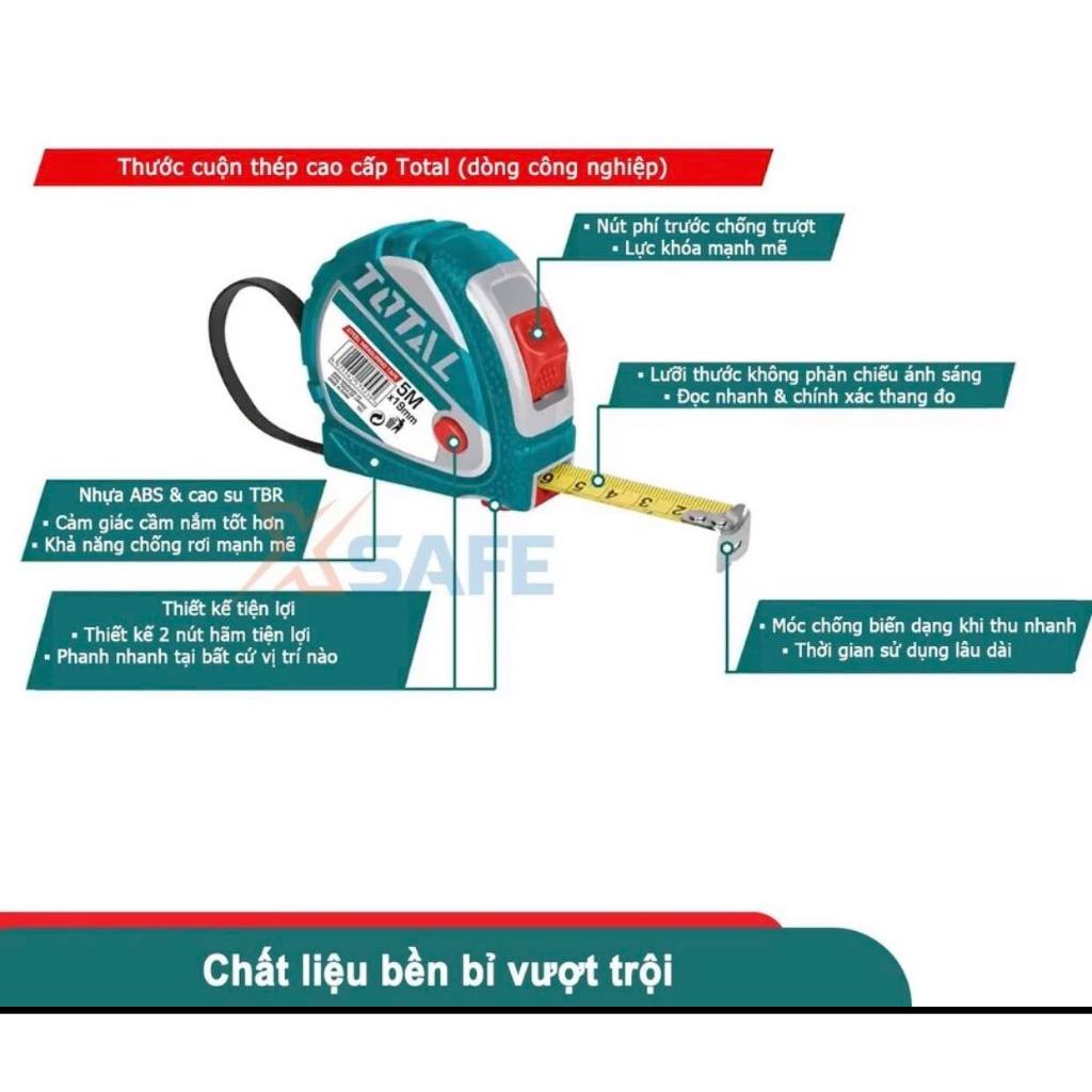 Thước cuộn 3M Total