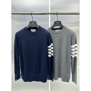 Áo sweater len - Thom Browne - TB 4Bar knit sọc tay