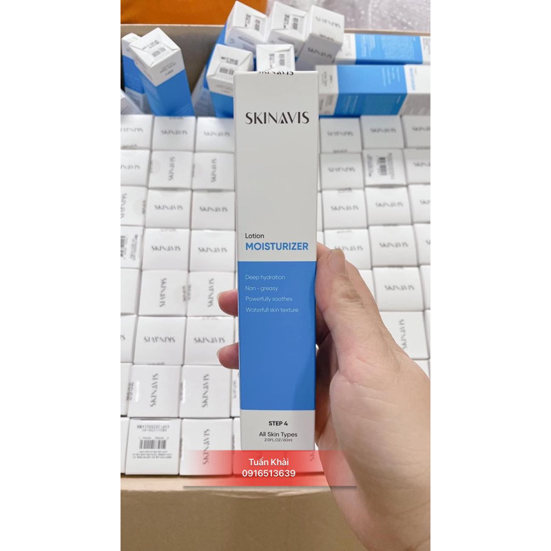 Dưỡng ẩm cho da dầu mụn Skinavis Moisturizer Lotion 60ml
