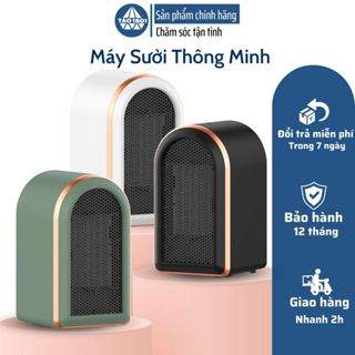 Đèn Quạt Sưởi Gốm Để Bàn Chống Bóng Cống Suất 800W/1200W Chống Khô Da Sưới Ấm Mọi Vị Trí Tự Ngắt Khi Rơi Đổ