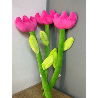 Hoa tulip dễ thương, thân 40cm - gấu bông đình may
