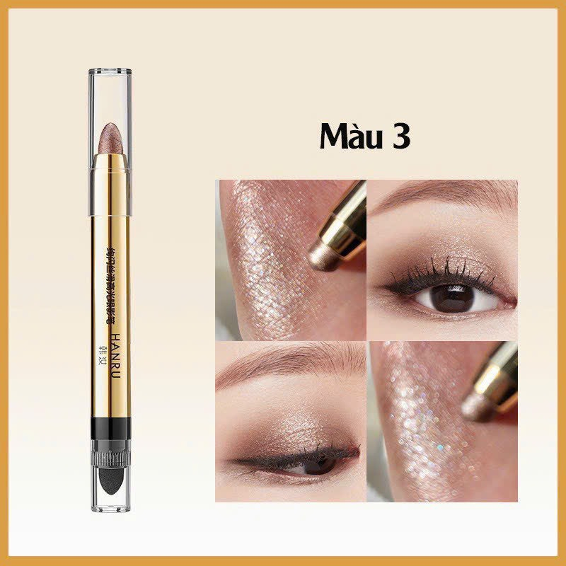 Phấn Mắt Dạng Thỏi Hai Đầu Màu Nhũ lung linh Chống giột nước Lâu Trôi Shop_beauty