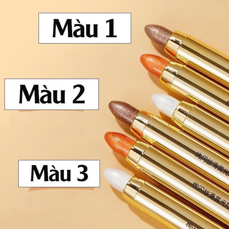 Phấn Mắt Dạng Thỏi Hai Đầu Màu Nhũ lung linh Chống giột nước Lâu Trôi Shop_beauty