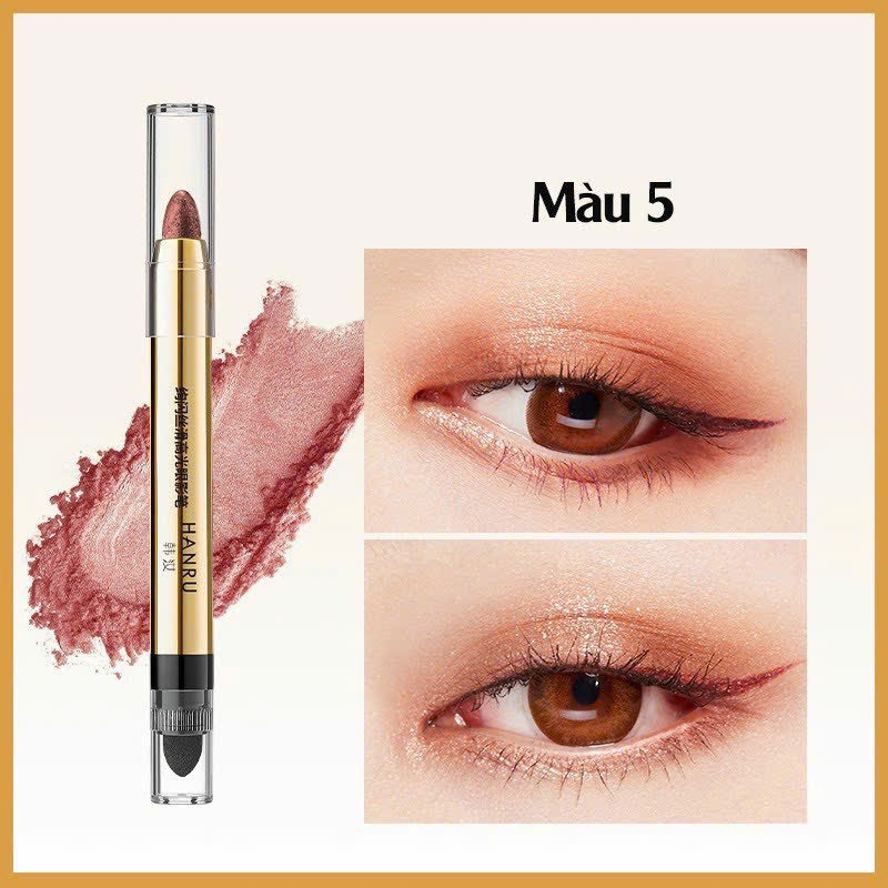 Phấn Mắt Dạng Thỏi Hai Đầu Màu Nhũ lung linh Chống giột nước Lâu Trôi Shop_beauty