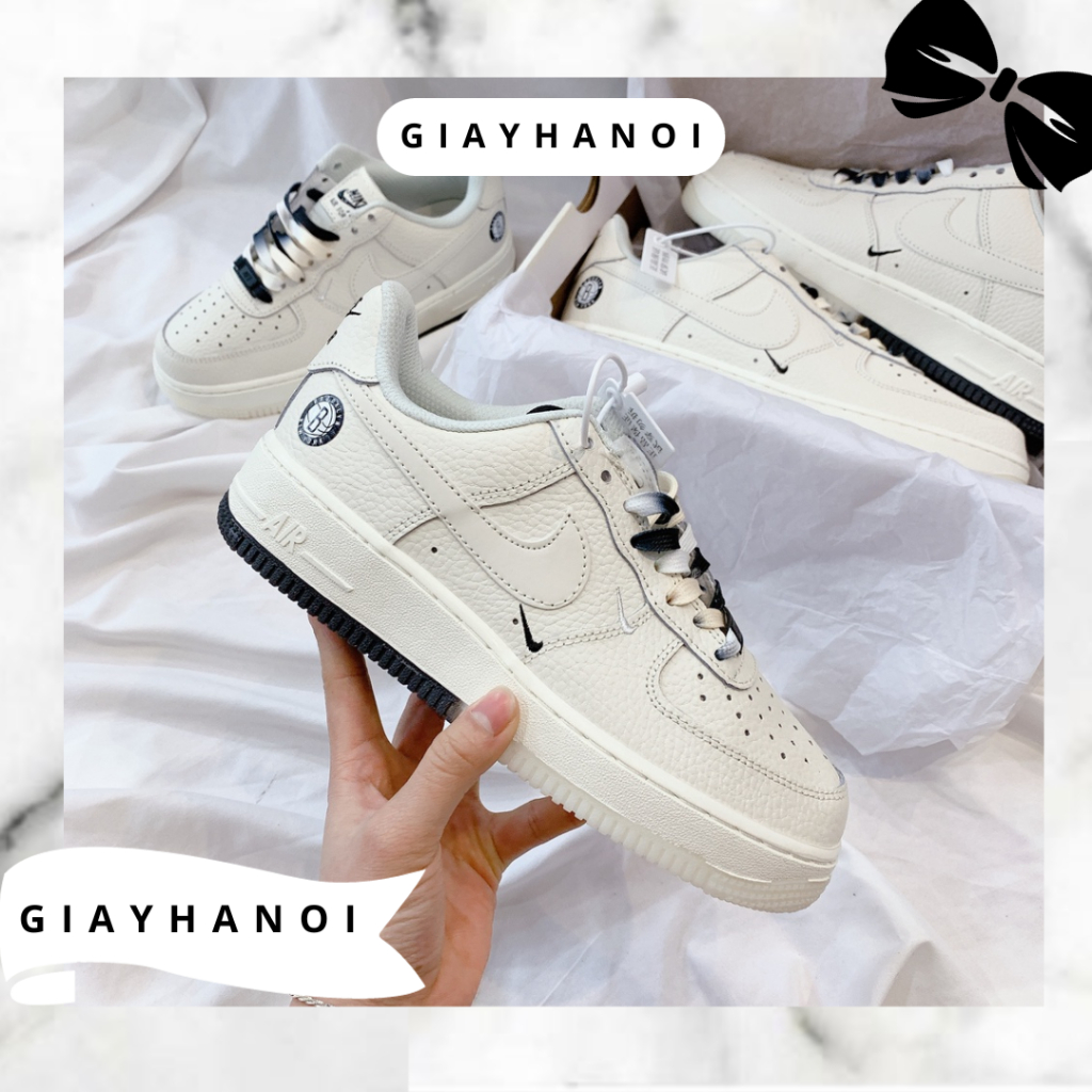 Giày_Nike AF1 Nam Nữ Thời Trang, Giày Air Force 1 Dây Thừng Thời Trang Hàng Đẹp Full Box