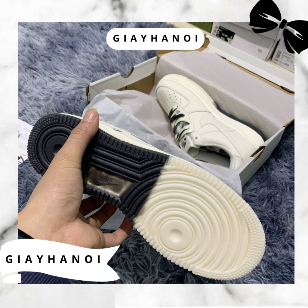 Giày_Nike AF1 Nam Nữ Thời Trang, Giày Air Force 1 Dây Thừng Thời Trang Hàng Đẹp Full Box