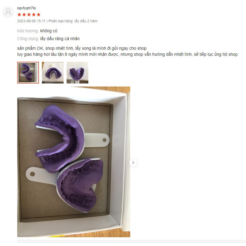 Bộ kit lấy dấu răng tại nhà  Truesmile