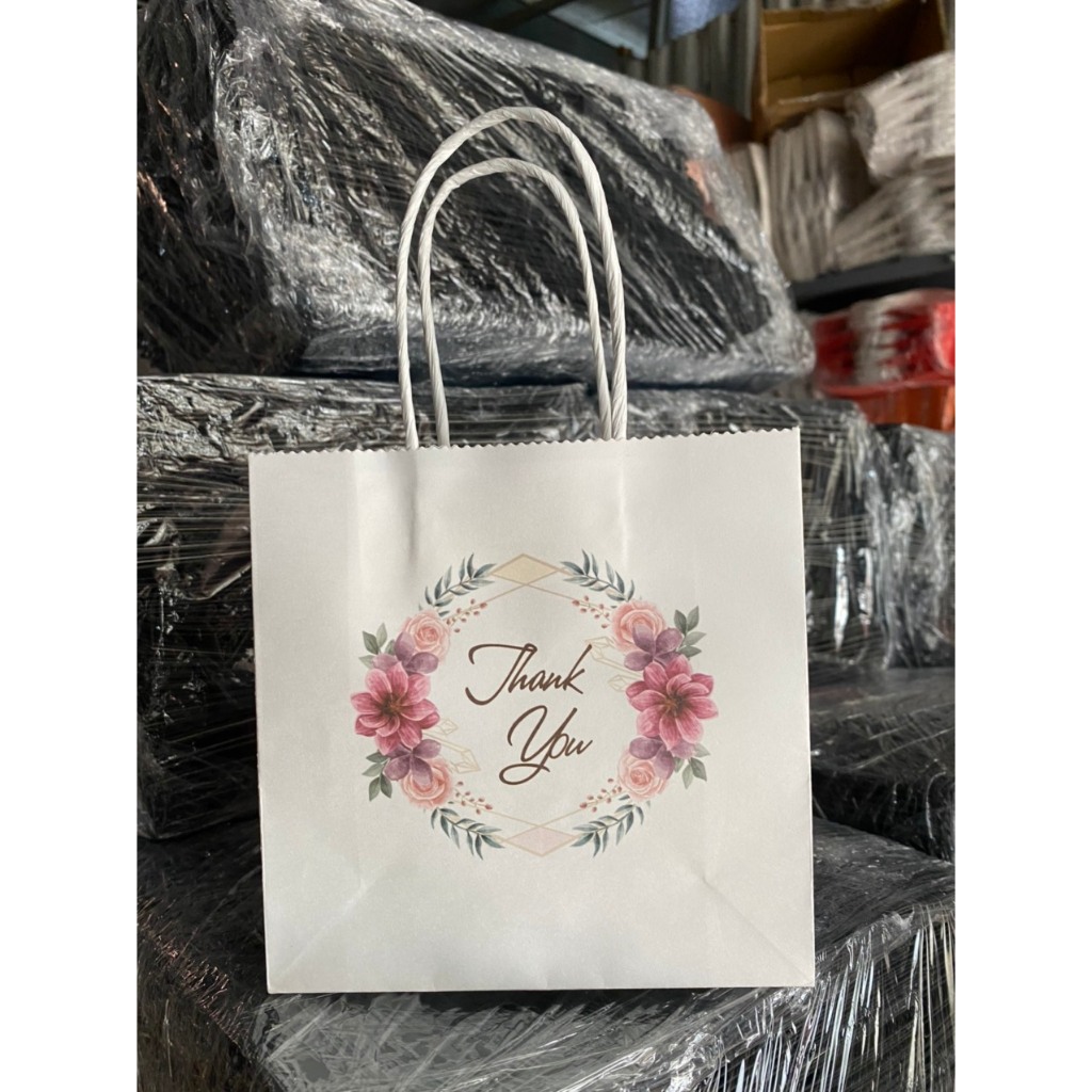 10 cái Túi giấy IN MÀU CAO CẤP chất liệu KRAFT NHẬT