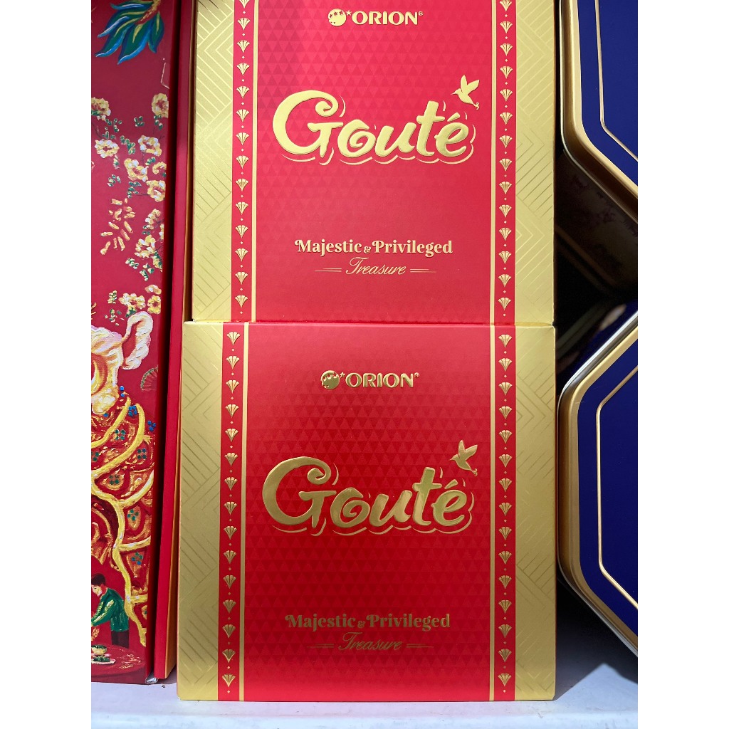 Bánh Quy Mè Goute' 4 Gói, Hộp 158.4g