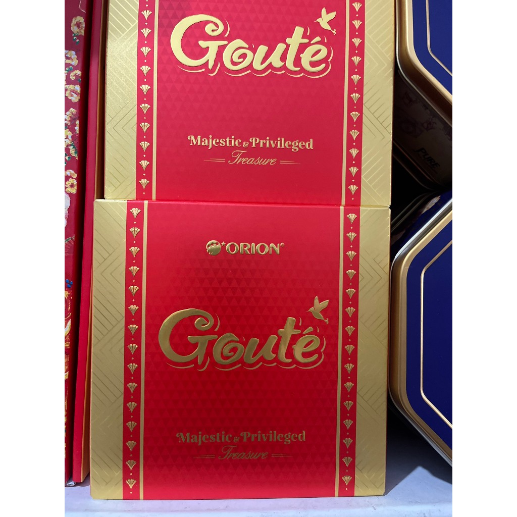 Bánh Quy Mè Goute' 4 Gói, Hộp 158.4g