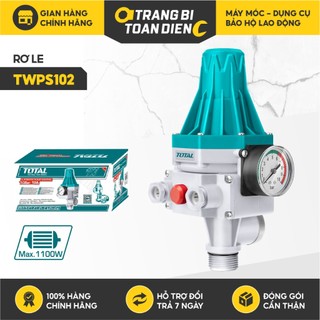 Rơ le máy bơm tăng áp Total TWPS102 tự động bơm áp suất tối đa 10 bar chống nước IP65