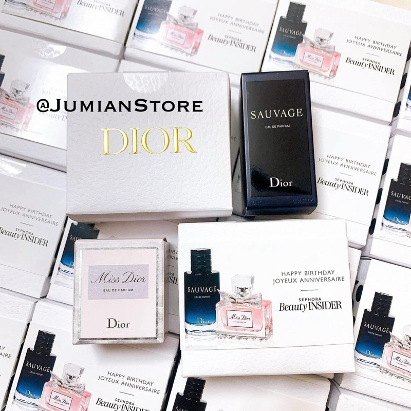 Set Nước Hoa Miss Dior 5ml Và Sauvage Dior 10ml