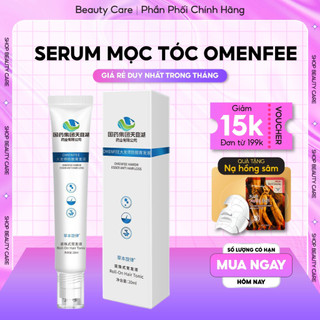 Tinh chất nhân sâm mọc tóc OMENFEE - Serum mọc, kích mọc tóc nhanh, giảm gãy rụng tóc, cải thiện hói đầu, ngăn ngừa nấm
