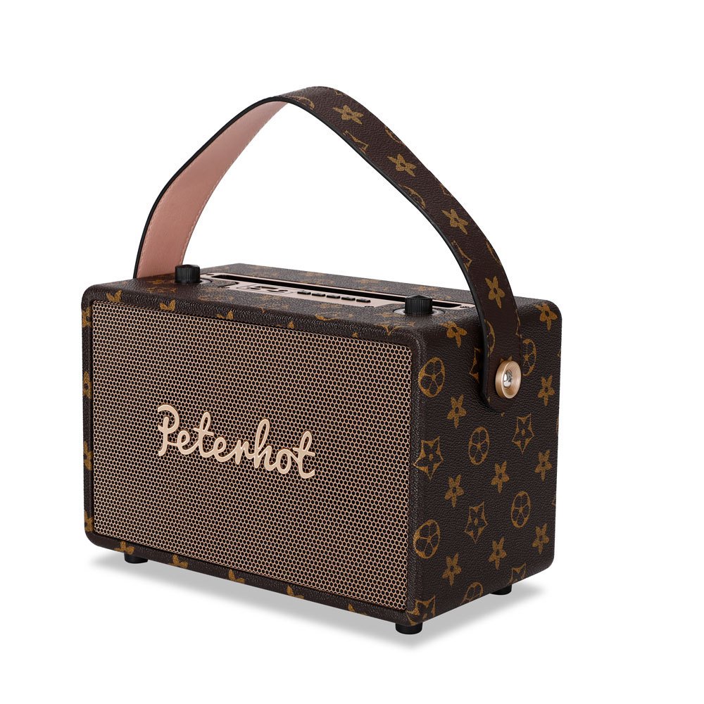 Loa Bluetooth Peterhot A105 Cao Cấp, Công Suất 40W Bass Trầm Siêu Hay, Thiết Kế Sang Trọng