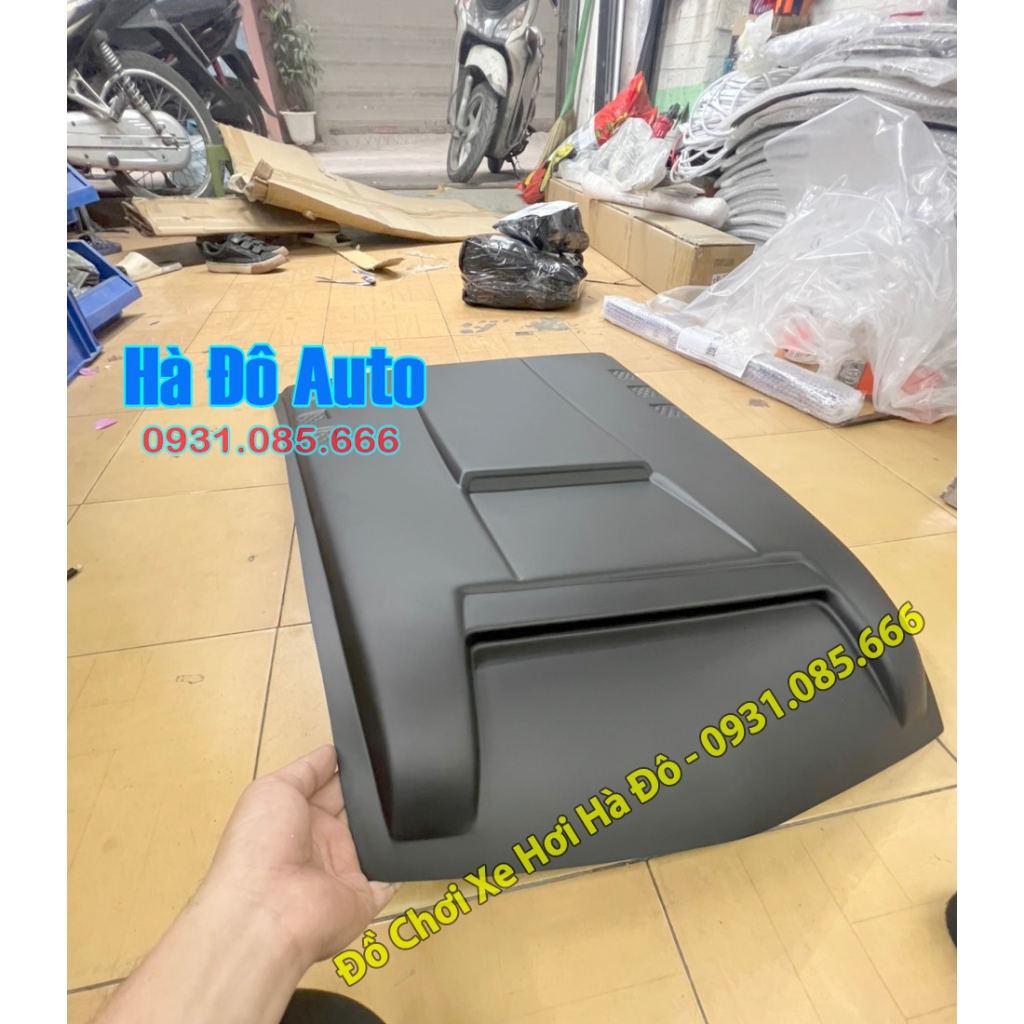 Ốp Nắp Capo Pajero Sport 2017 2018 2019 2020 2021 2022 2023 - Ốp Trang Trí Nắp Capo Mitsubishi Pajero Sport 2017/2023