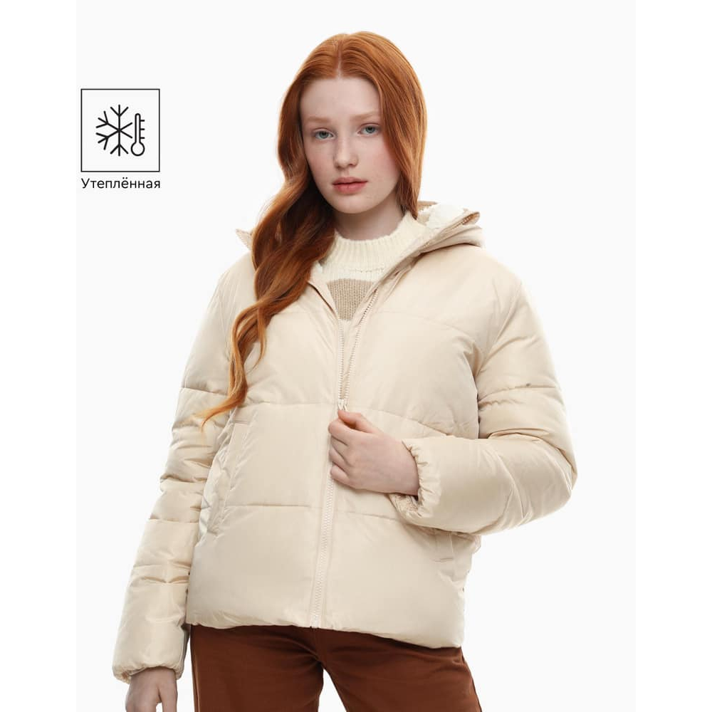 Áo phao GzJ lót lông cừu bé gái