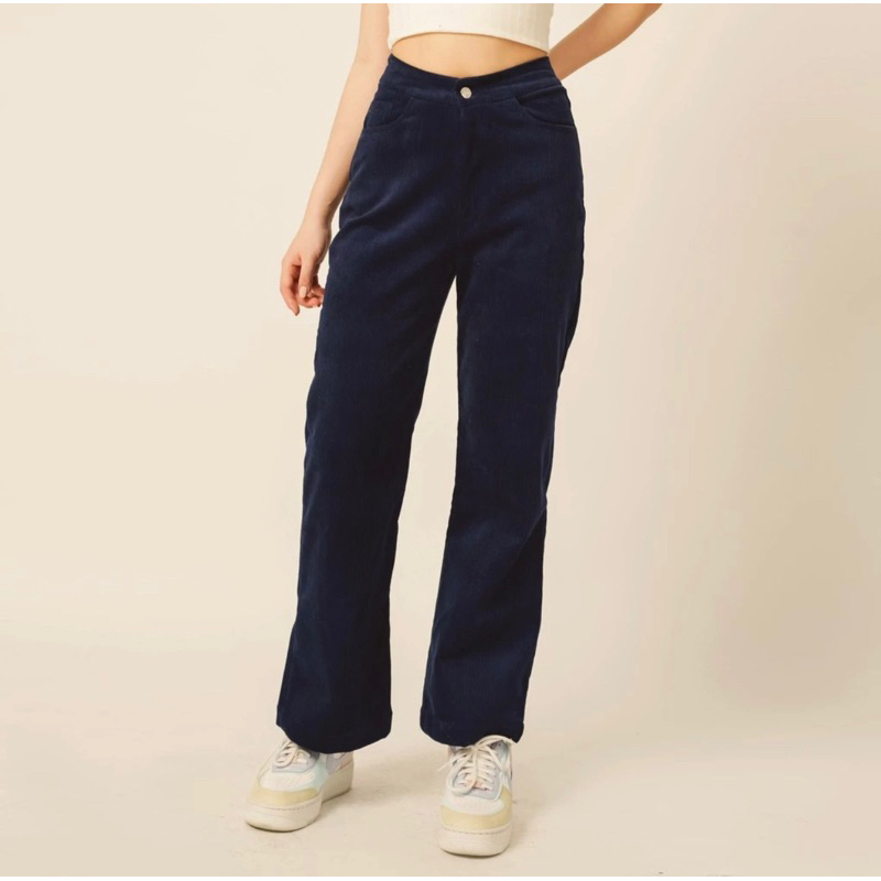 Pass quần donut pants - GingerBear (Xanh Navy/ size L)