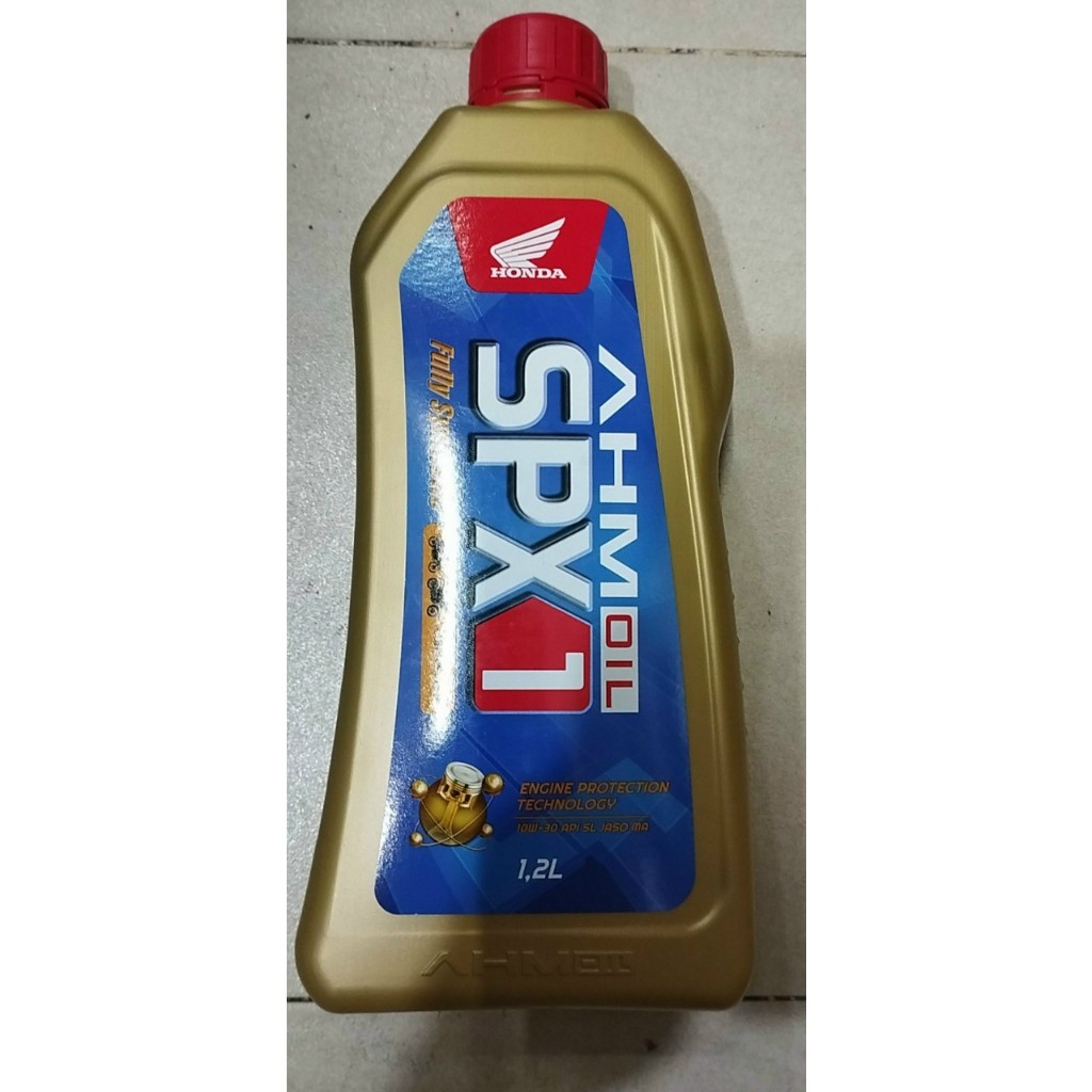 Mô tả sản phẩm Nhớt honda spx1 1L2 - xe côn xe số - Tên sản phẩm: Nhớt Tổng Hợp AHM 1200ml Cho Xe Tay Côn.  - Thương hiệ