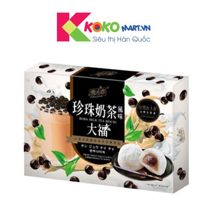Bánh mochi đài loan vị trà sữa trân châu yuki&love 240g