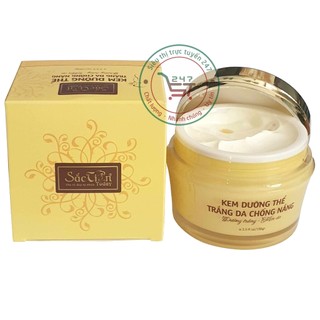 Kem body trắng da toàn thân Chống nắng Sắc Tiên Today 100g