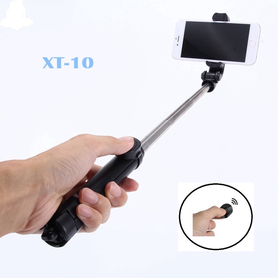 Cây selfie - Cây chụp ảnh Bluetooth đa năng Thế Hệ 2 - Cây chụp hình và trippo 3 chân parris01.shop