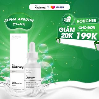 Tinh chất dưỡng trắng The Ordinary Alpha Arbutin 2% + HA 30ml