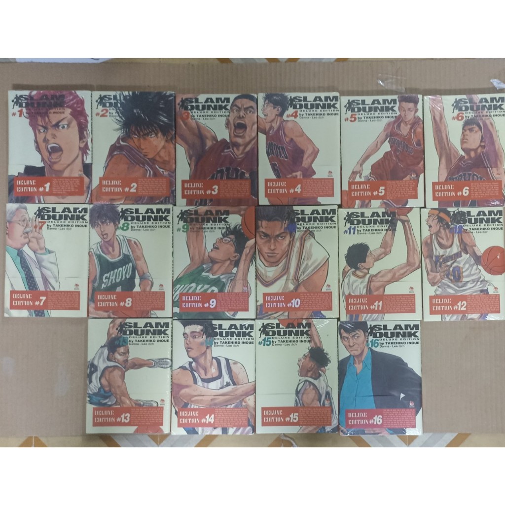 [Full có lẻ] Slam dunk deluxe full 2 bìa seal