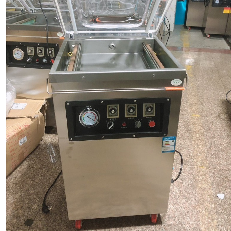 Máy hút chân không công nghiệp DZ400, máy hút thực phẩm công xuất 900W mạnh mẽ cho áp suất đạt -0,1Mpa bảo hành 12 tháng