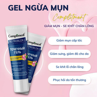 Gel chấm mụn cấp tốc Compliment 25ml làm khô cồi nhanh, giảm mụn rõ rệt